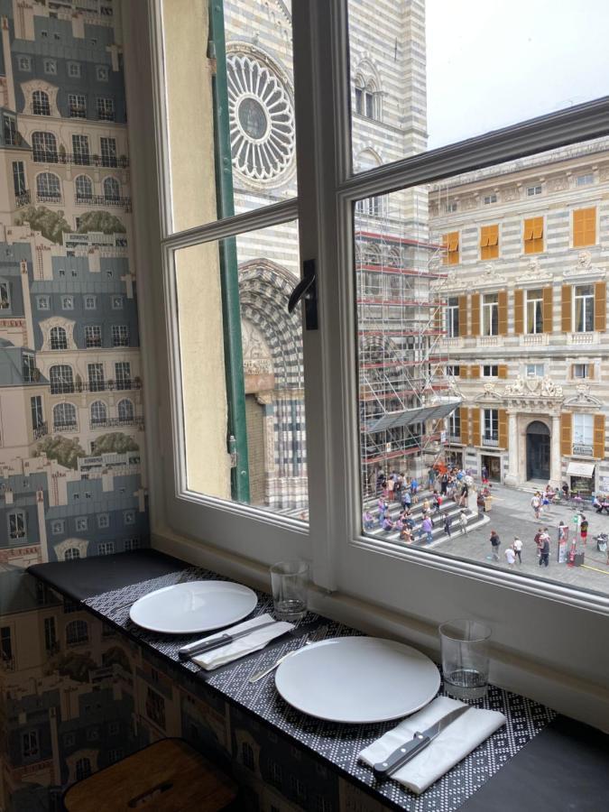 New Apartament In Front Of Genoa Cathedral Ngoại thất bức ảnh